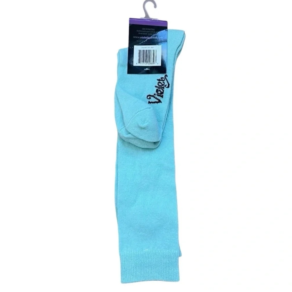 4/$25 Mint Green Knee High Socks Girls Size 10 New With Tags